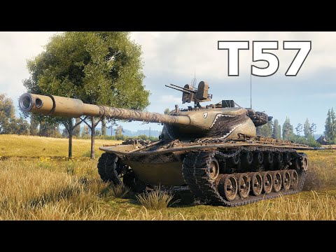 World of Tanks T57 Heavy Tank - 5 Kills 10,2K Damage
