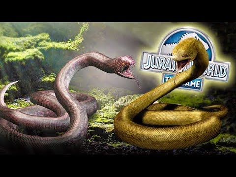 GIGANTOPHIS vs TITANOBOA (JURASSIC WORLD)