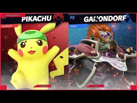 Smash Academy 19 WR2 Bo3 Stringpeas IsabellePikachu vs Litany Ganondorf