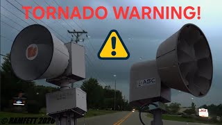 Recording Sirens in a Tornado Warning 8/18/2026