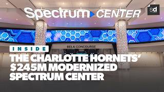 Inside the CHARLOTTE HORNETS’ $245,000,000 MODERNIZED SPECTRUM CENTER | Royal Key