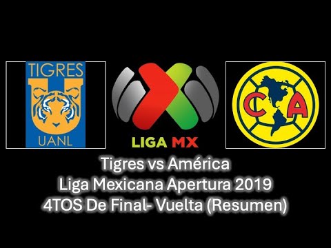 Tigres vs América | Liga Mexicana Apertura 2019 | 4TOS De Final- Vuelta | Resumen