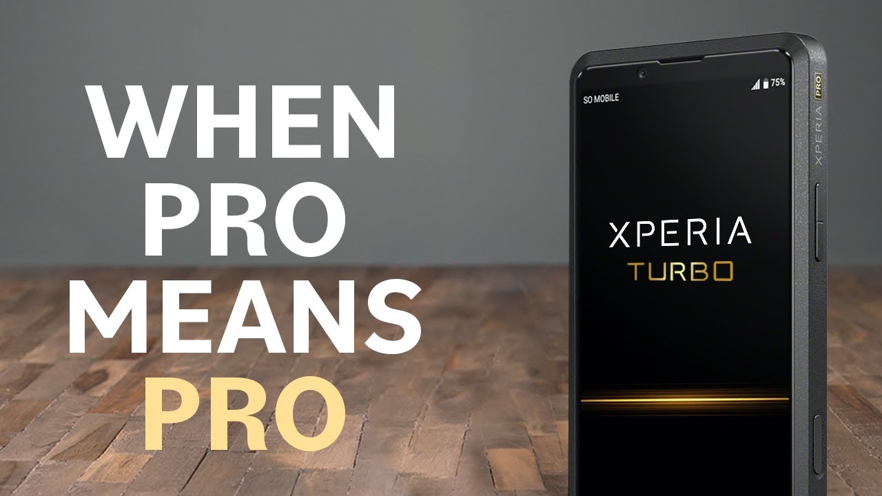 Sony Xperia Pro hands-on | Here's Why It's The Most 'Pro' Smartphone Ever