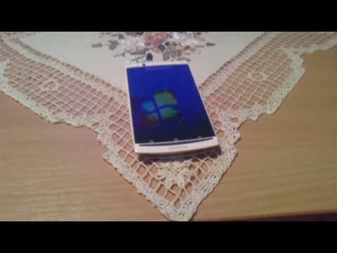 comment prendre une video avec xperia arc s