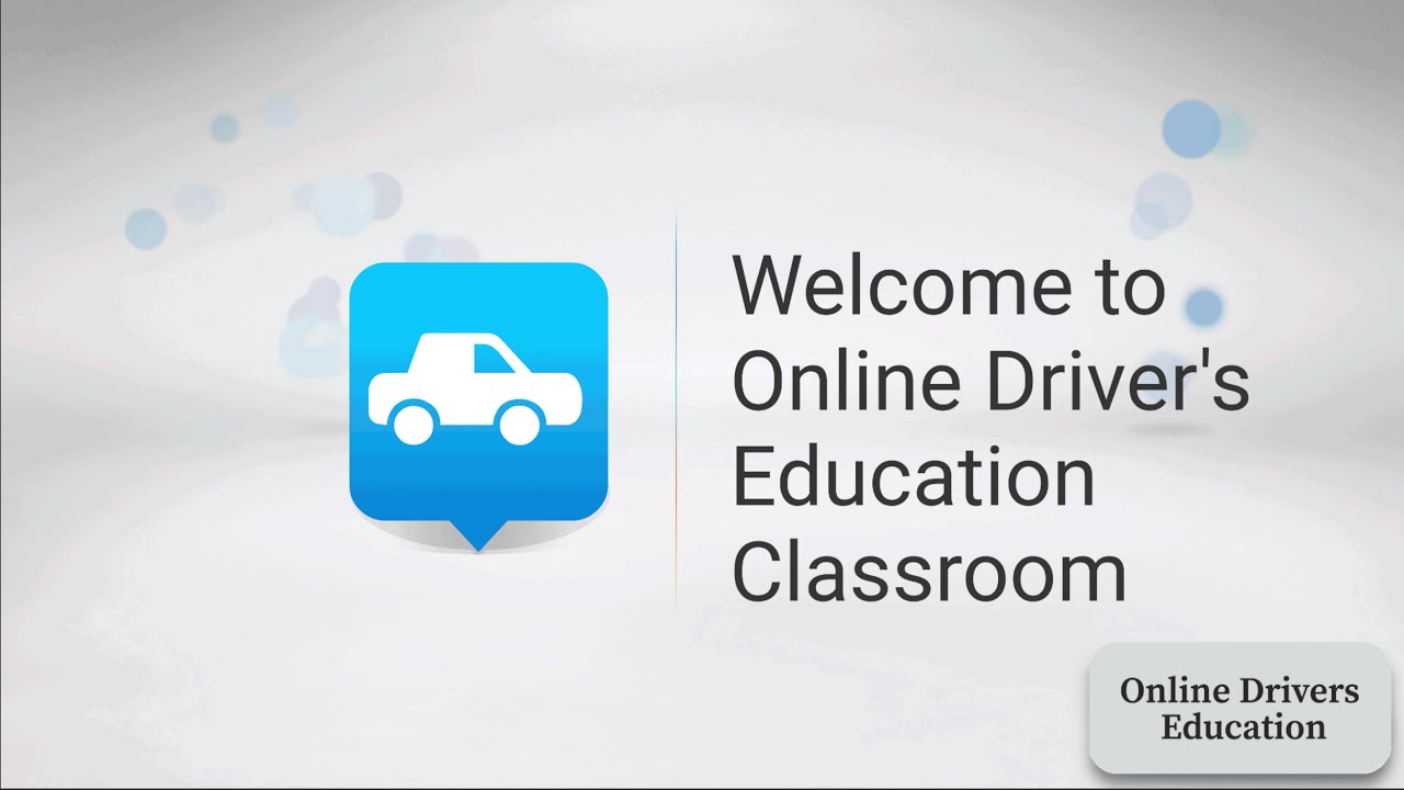 Online Driver's Education