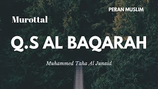 Download lagu Murottal Anak Merdu - Muhammed Taha Al Junaid | Q.S Al Baqarah Full mp3