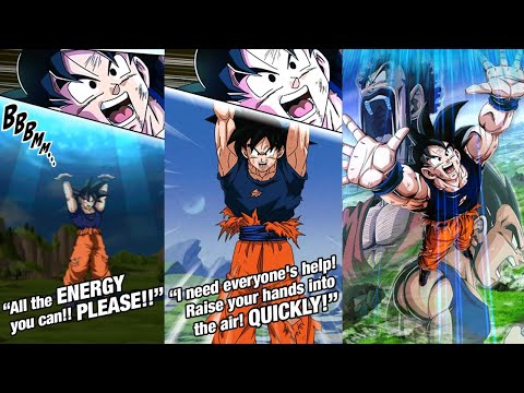GLOBAL! 4000 LOGIN DAYS LR GOKU SUPER ATTACKS! Dragon Ball Z Dokkan Battle