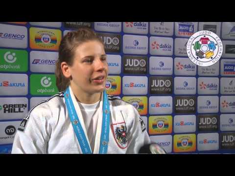 Interview Bernadette GRAF winner -70 kg Dusseldorf Grand Prix 2015