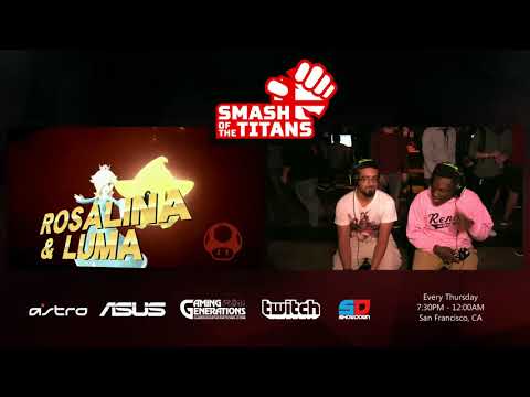 Smash of the Titans #63 - Winner Ro16: 8BIT|Nabster (Rosalina & Luma) vs OAK|YWY|Domo (Bayonetta)