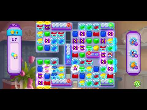 Homescapes Level 9100 夢幻家園 第9100關- No boosters