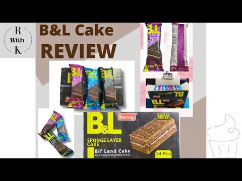 Review on B&L Sponge Layer Cake | Bif Land Cake | ASMR | Cocoa Flavor |#confectionery #cake #foodie