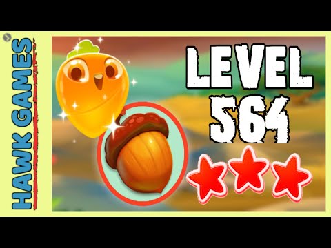 Farm Heroes Super Saga Level 564 Hard - 3 Stars Walkthrough, No Boosters