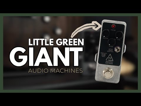 Analog Music Company / Audio Machines / Little Green Giant Fuzz (black panel) image 2