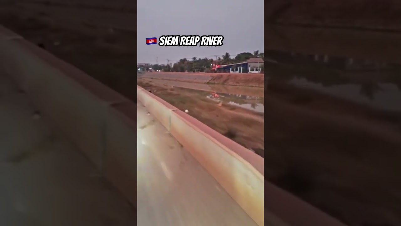 🇰🇭 Siem Reap River #travel #cambodia #siemreap #siemreapriver