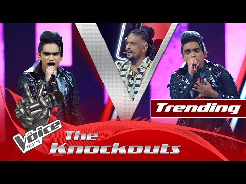 Eshal Perera | Sala Deneth Yuga ( සලා දෙනෙත් යුග ) |  The Knockouts | The Voice Teens Sri Lanka
