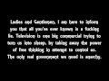 Davey Suicide - Nothing Is Sacred Lyrics 