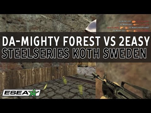 CS 1.6 Classic Throwback - Da-Mighty f0rest vs 2easy at SteelSeries KOTH Sweden