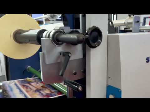 100 m/min! Automatyczny laminator folii SW-1080 GMB – maksymalna wydajność w formacie B0/B1 - zdjęcie