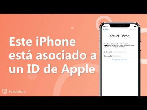 este iphone esta asociado a un id de apple quitar