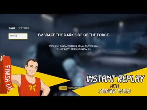 Star Wars Battlefront Lets You Kill Rebel Scum While You Install