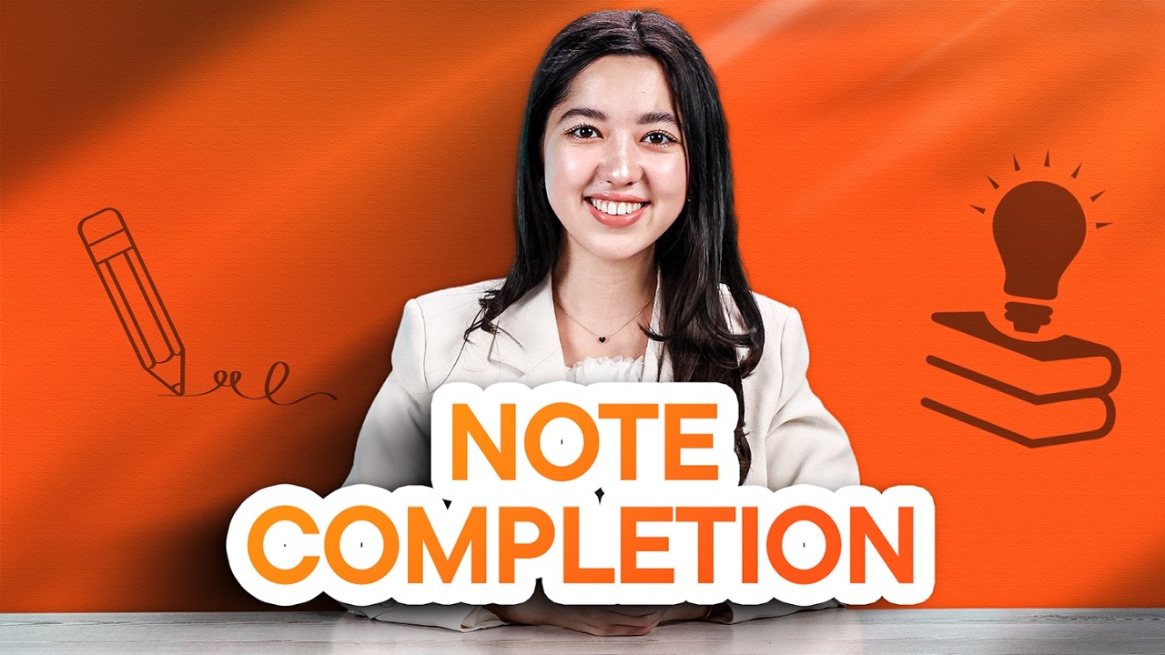CEFR Listening | Note completion