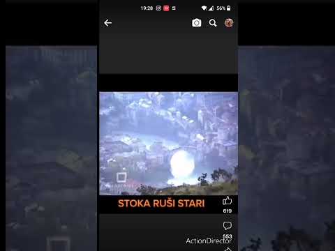 Rušenje starog mosta u Mostaru novi snimak