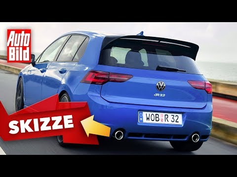 VW Golf 8 R32 (2020): Neuauflage - Skizze - VR6 - Remus