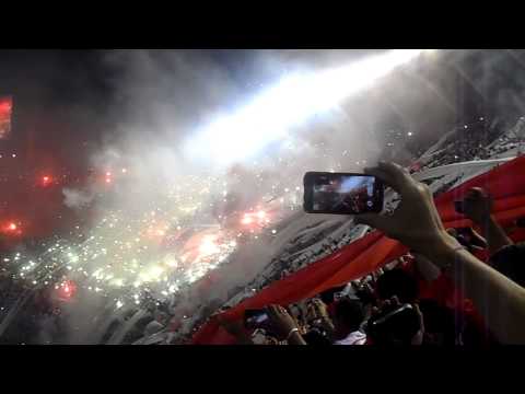 "Los Borrachos del Tablon River - Nacional Copa Total Sudamericana 10-12-2014" Barra: Los Borrachos del Tablón • Club: River Plate