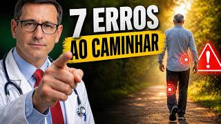 7 erros comuns ao caminhar que estão destruindo sua saúde após os 50 anos