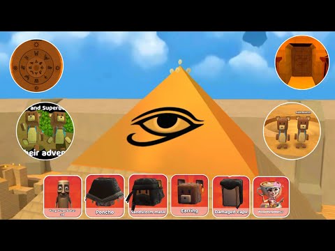 Super Bear Adventure New Update 12.0.0 Unlock Pyramid Secret Emotes Gameplay Episode 619
