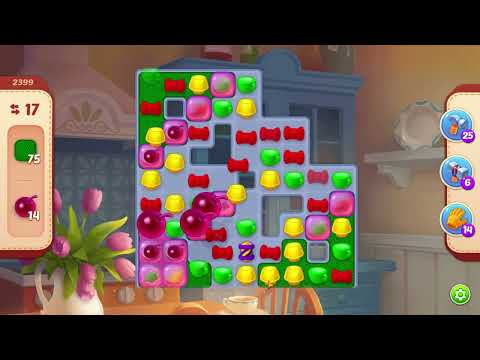 Homescapes Level 2399 (No boosters) / Уровень 2399 (Без бустеров) 26.04.2022