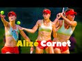 Alize Cornet Full Tennis Workout