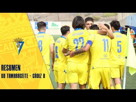Resumen Tamaraceite 0-2 Cádiz B
