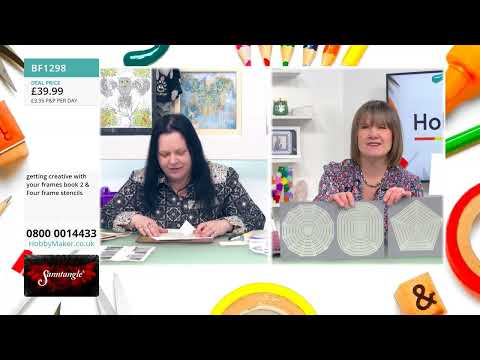 21/02/23 - Sanntangle, Hunkydory & Creative Expressions