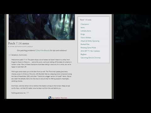 Patch 7.14 Rundown! Rammus is BROKEN!! | League of Legends