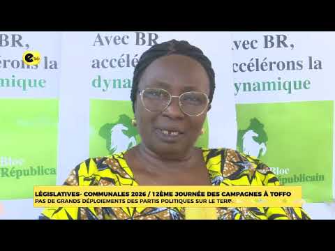 LÉGISLATIVES-COMMUNALES 2026 / 12ÉME JOURNÉE DE LA CAMPAGNE À TOFFO