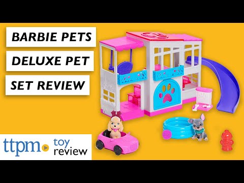 barbie deluxe pet set