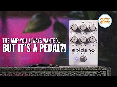 Soldano SLO Pedal | The AMP you always wanted.... but it's a PEDAL?
