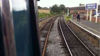 preview picture of video '20048 departs Swanwick for Ironville RAILEX 2012'