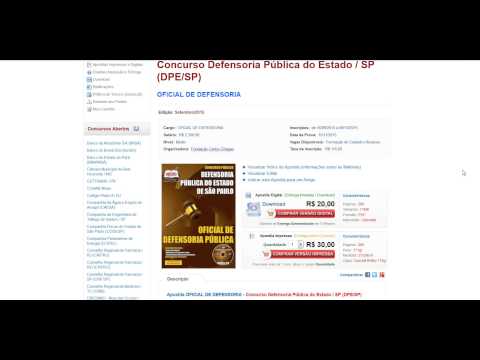 Concurso Defensoria Pública do Estado / SP (DPE/SP) OFICIAL DE DEFENSORIA
