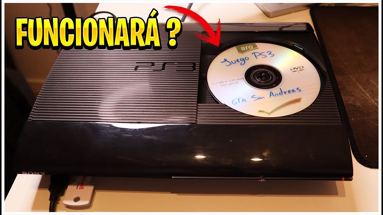 ¿Qué pasa si pones un disco Pirata en una PS3 SUPER SLIM