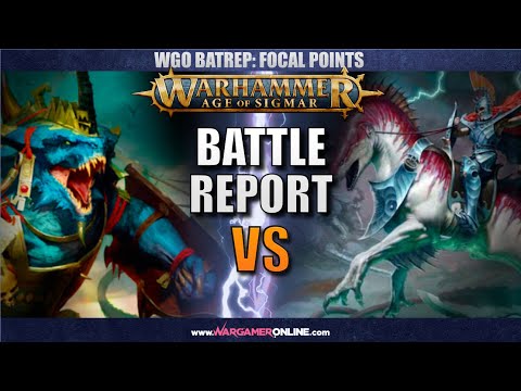 BATREP: Seraphon vs Idoneth Deepkin, Generals Handbook 2020, AOS Batrep
