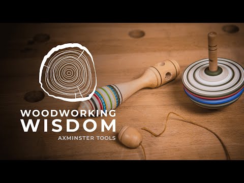 Turned Spinning Tops with Colwin - Woodworking Wisdom