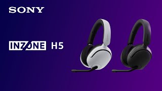 Беспроводные игровые наушники с микрофоном SONY INZONE H5 Wireless Gaming Headset (Black)