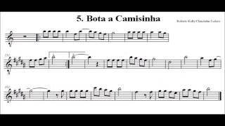 Bota a camisinha Marchinha de Carnaval Partitura Playback SAX alto