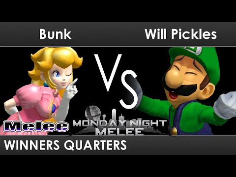 MNM 298 - Bunk (Peach) VS Will Pickles (Luigi) - Winners Quarters - SSBM