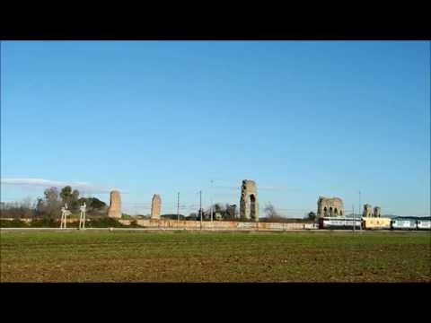 Trasferimento Storico ALn772.3263 (E656.023 + 3 D445) Parco Acquedotti + Fara Sabina