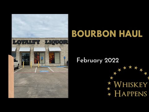 February Bourbon Haul