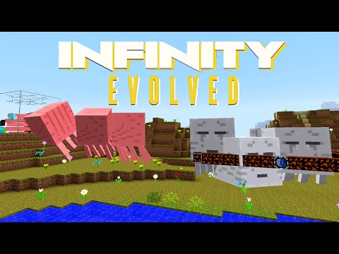 Minecraft Mods FTB Infinity Evolved - STABILIZED GHAST SPAWNER [E55] (Modded Expert Mode)