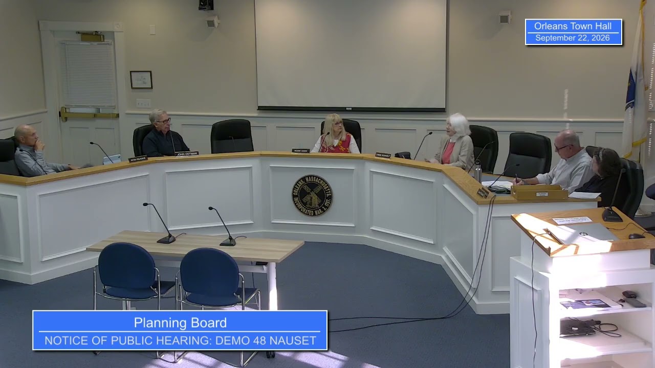 From the Planning Board